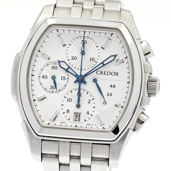 SEIKO CREDOR Pacificique Chronograph Automatic Men's - Picture 1 of 6